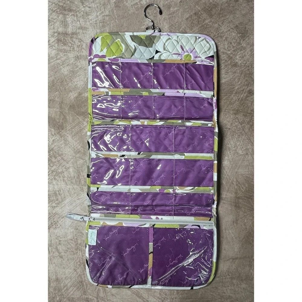 Cream And Green Organizer By Vera Bradley In Great Condition